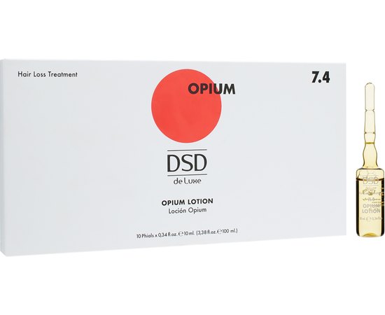 Лосьон для волос № 7.4 Simone DSD De Luxe Opium, 10x10 ml