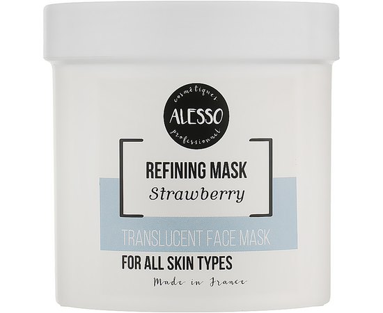 Маска альгинатная антиоксидантная с красными ягодами Alesso Professionnel Translucent Alginate Peel-Off Face Mask With Red Berries, изображение 2