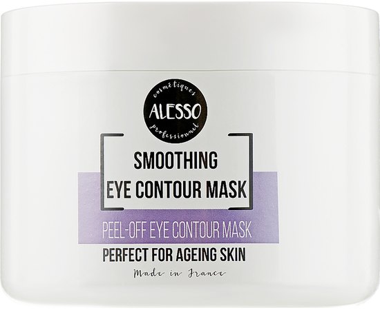 Маска альгинатная для контура глаз против темных кругов и отеков Alesso Professionnel Eye Contour Alginate Mask, изображение 3
