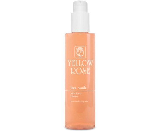 Очищающий гель с цветочными экстрактами Yellow Rose Face Wash Pink, 200 ml