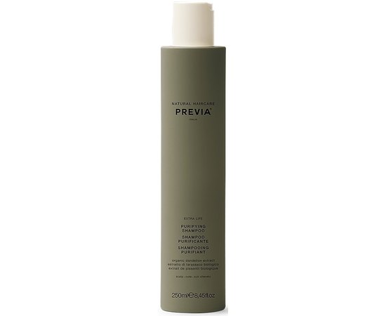 Очищающий шампунь для волос Previa TeaTreeOil&GreenClay