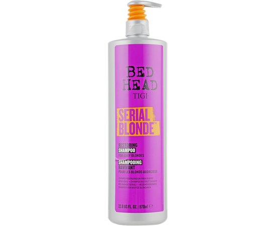 Шампунь для блондинок Tigi Bed Head Serial Blonde Shampoo, изображение 2