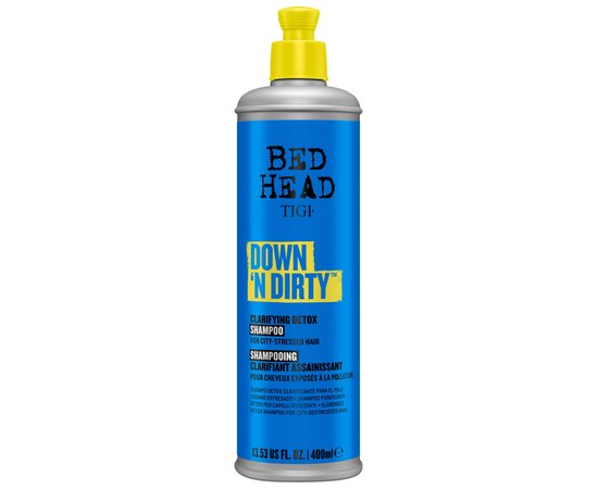Шампунь для очищення Tigi Bed Head Down’N Dirty Shampoo, 400ml, фото 