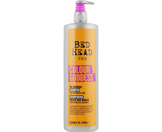 Шампунь для окрашеных волос Tigi Bed Head Colour Goddess Shampoo For Coloured Hair, изображение 3