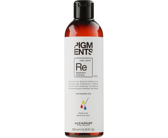 Шампунь для поврежденных волос Alfaparf Milano Pigments Reparative Shampoo, 200 ml