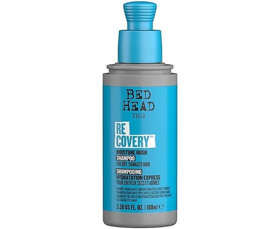 Шампунь для сухого і пошкодженого волосся Tigi Bed Head Recovery Shampoo Moisture Rush, фото 