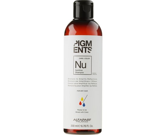 Шампунь для сухих волос Alfaparf Milano Pigments Nutritive Shampoo, 200 ml