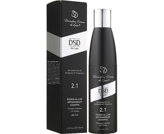 Шампунь от перхоти № 2.1 Simone Dixidox DeLuxe, изображение 2