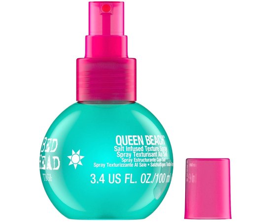 Спрей для волосся текстуруючий з морською сіллю Tigi Bed Head Queen Beach Salt Infused Texture Spray, 100ml, фото _ab__is.image_number.default