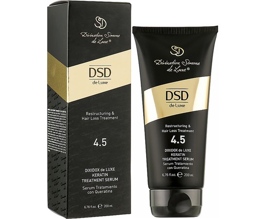 Восстанавливающая сыворотка с кератином № 4.5 Simone Dixidox DeLuxe, 200 ml, изображение 2