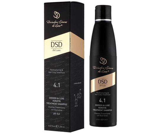 Simone Dixidox DeLuxe Відновлюючий шампунь з кератином № 4.1, фото _ab__is.image_number.default