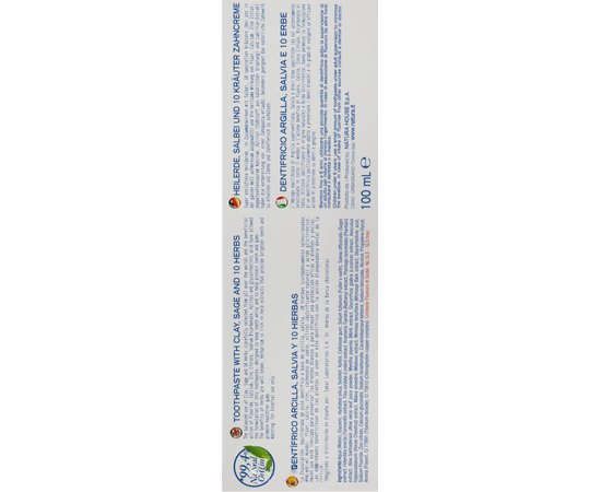 Зубна паста із зеленою глиною, шавлією та лікарськими травами Natura House Toothpaste, 100 ml, фото _ab__is.image_number.default