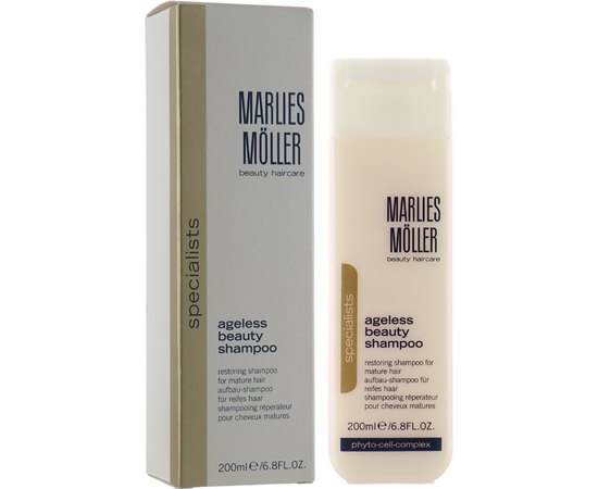 Антивозрастной шампунь для укрепления корней и волос Marlies Moller Ageless Beauty Shampoo, 200 ml, изображение 2