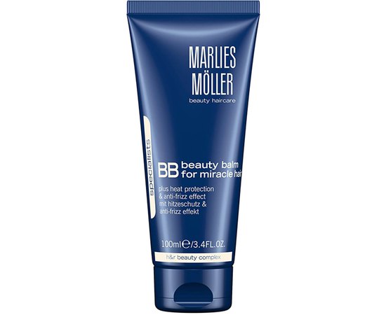 Marlies Moller Specialist BB Beauty Balm for Miracle Hair Бальзам для неслухняних волосся, 100 мл, фото 