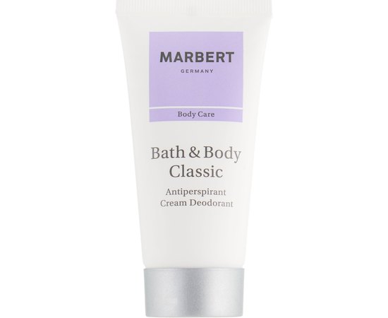 Дезодорант антиперспирантный крем Marbert Body Care Bath & Body Classic Anti-Perspirant Cream Deodorant, 50 ml