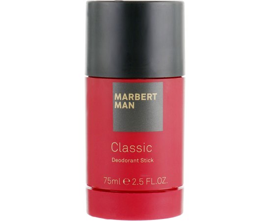 Marbert Men Classic Deodorant Stick Дезодорант-стік від запаху, 75 мл, фото 