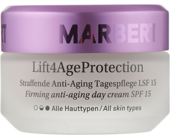 Marbert Lift4Age Protection Firming Anti-Aging Day Cream SPF 15 Укрпеляющій денний крем, 50 мл, фото 