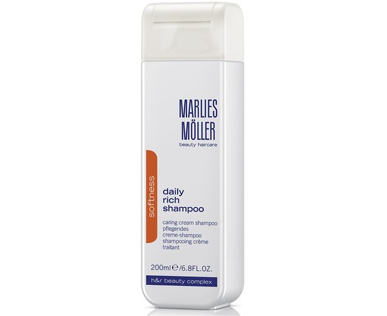 Marlies Moller Daily Rich Shampoo Щоденний живильний шампунь, 200 мл, фото 