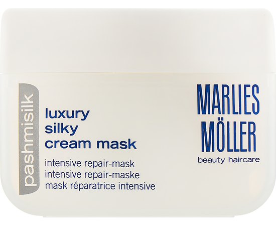 Интенсивная маска шелковая для волос Marlies Moller Pashmisilk Silky Cream Mask, 120 ml, изображение 2