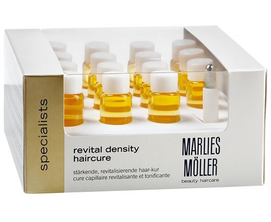 Marlies Moller Revital Density Haircure Концентрат для відновлення густоти волосся, 15 * 6 мл, фото 