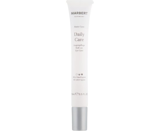 Крем для кожи вокруг глаз с роликовым аппликатором Marbert Basic Care Daily Care Eye Care Roll-on, 15 ml