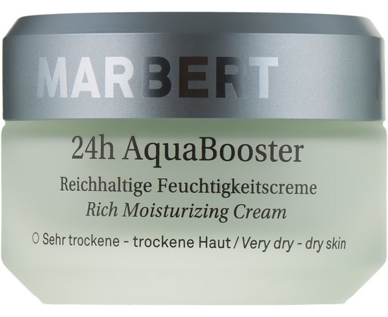 Крем для сухой и очень сухой кожи лица Marbert Moisture Care 24h Aqua Booster Moisturizing Cream For Dry To Very Dry Skin, 50 ml