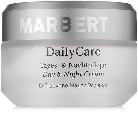 Крем дневной и ночной для нормальной и комбинированной кожи Marbert Basic Skin Care DailyCare Day and Night Cream For Normal Skin, 50 ml