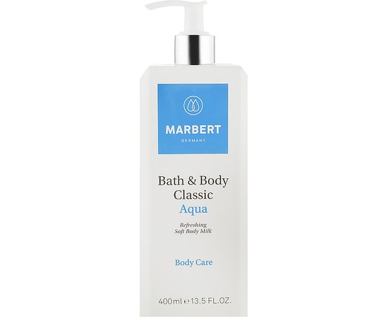 Лосьон для тела Аква Marbert Bath & Body Classic Aqua Soft Body Milk, 400 ml