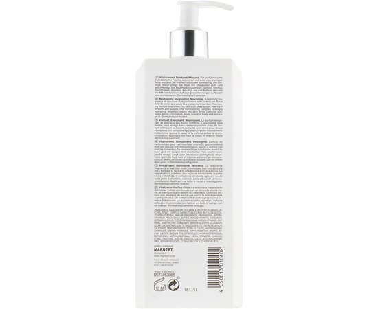 Marbert Body Care Bath & Body Vital Body Lotion Лосьйон для тіла, 400 мл, фото _ab__is.image_number.default Marbert Body Care Bath & Body Vital Body Lotion Лосьйон для тіла, 400 мл, фото _ab__is.image_number.default