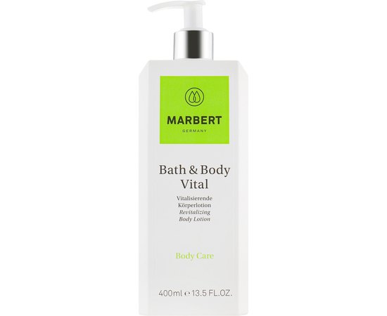 Marbert Body Care Bath & Body Vital Body Lotion Поживний, який відновлює лосьйон для тіла, 400 мл, фото 