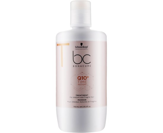 Маска для зрелых волос Schwarzkopf Professional Bonacure Time Restoring Q10+ Treatment, изображение 2