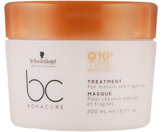 Маска для зрелых волос Schwarzkopf Professional Bonacure Time Restoring Q10+ Treatment