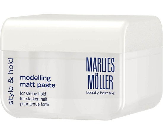 Marlies Moller Style & Hold Funky Matt Texturizing Paste Моделююча паста для укладання, 125 мл, фото 