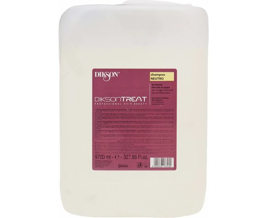 Нейтральный шампунь с маслом арганы Dikson Treat Neutro Shampoo, изображение 3