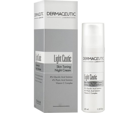 Ночной крем осветляющий Dermaceutic Light Ceutic, 40 ml, изображение 2