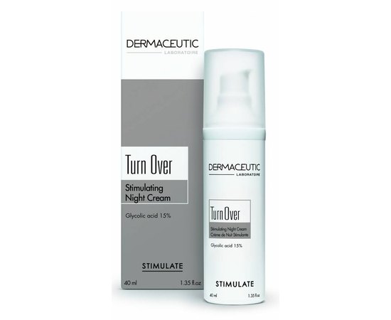 Ночной крем стимулирующий Dermaceutic Turn Over, 40 ml, изображение 2