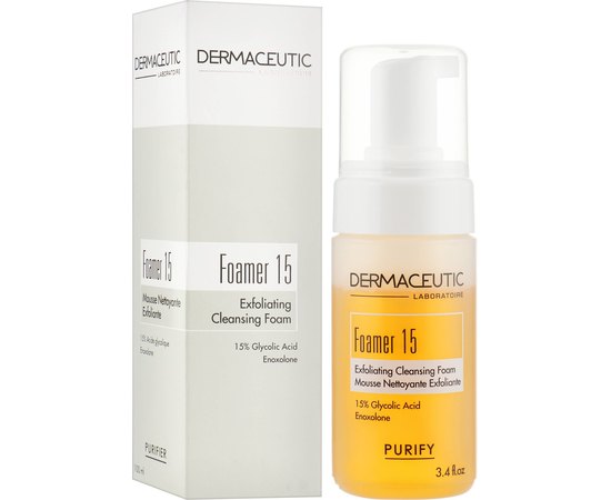 Очищающая пенка отшелушивающая Dermaceutic Foamer 15, 100 ml, изображение 2