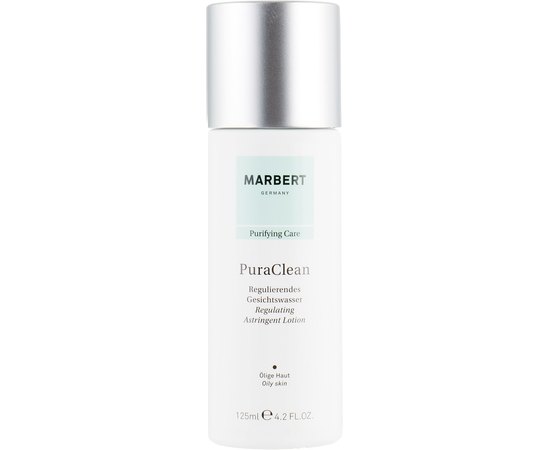 Очищающий тоник для жирной кожи Marbert Purifying Care Pura Clean Regulating Facial Toner, 125 ml