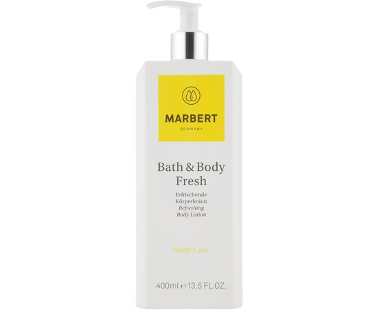 Marbert Body Care Bath & Body Fresh Refreshing Body Lotion Освіжаючий лосьйон для тіла, фото 