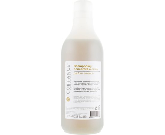 Шампунь миндальный для волос Coiffance Almond Concentrated Shampoo, 1000 ml