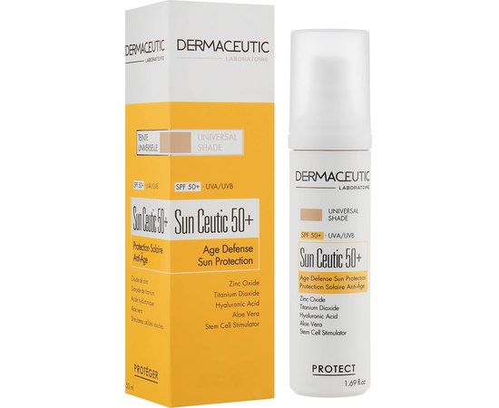 Солнцезащитный крем SPF50 Dermaceutic Sun Ceutic, 50 ml, изображение 2