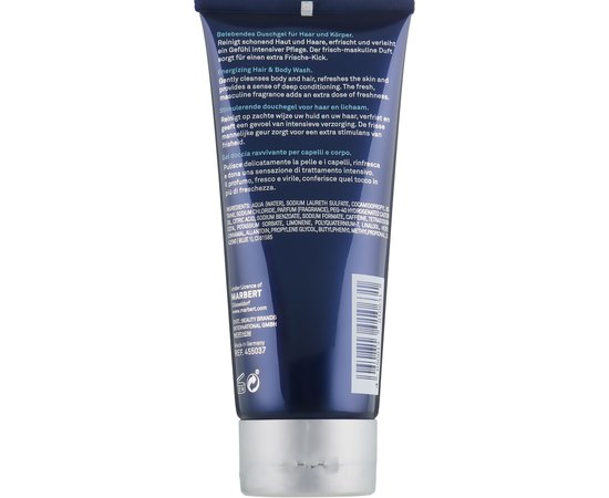 Средство по уходу за волосами и телом для мужчин Marbert Man Skin Power Energizing Hair & Body Wash, 200 ml, изображение 2