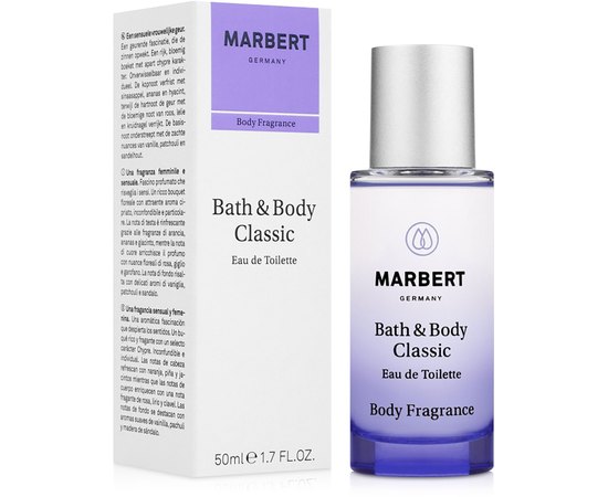 Туалетная вода Marbert Bath & Body Classic Eau de Toilette, 50 ml, изображение 3