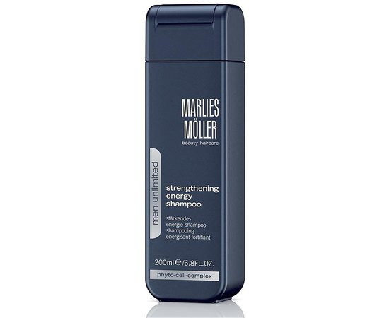 Укрепляющий шампунь для волос Marlies Moller Men Unlimited Strengthening Shampoo, 200 ml