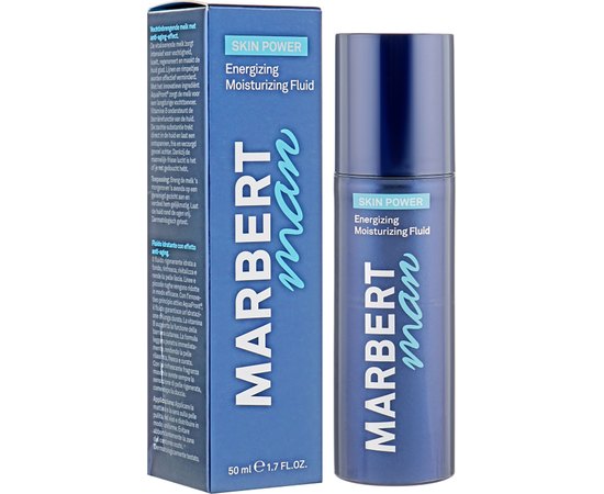 Marbert Men Skin Power Energizing Moisturizing Fluid Зволожуючий флюїд з ефектом омолодження для чоловіків, 50 мл, фото _ab__is.image_number.default