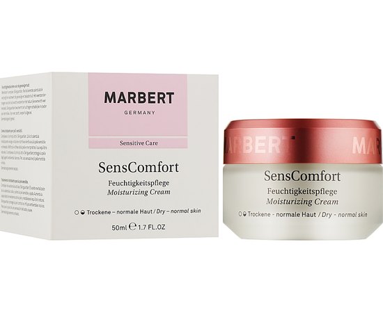 Marbert SensComfort Moisturizing Cream Зволожуючий крем для обличчя, 50 мл, фото _ab__is.image_number.default