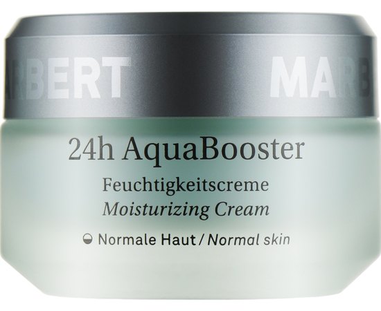 Увлажняющий крем для нормальной кожи Marbert Moisture Care 24h AquaBooster Moisturizer Cream For Normal Skin, 50 ml