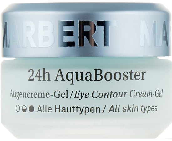 Marbert Moisturizing Care 24h Aqua Booster Eye Cream Gel Зволожуючий крем-гель для повік, 15 мл, фото 