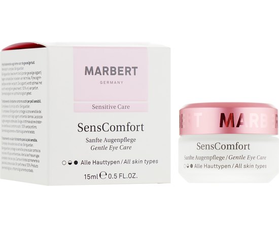 Marbert SensComfort Gentle Eye Care Зволожуючий крем-догляд за очима, 15 мл, фото _ab__is.image_number.default
