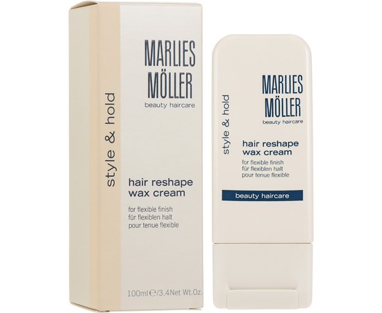 Marlies Moller Style & Hold Hair Reshape Wax Cream Віск-крем для моделювання волосся, 100 мл, фото _ab__is.image_number.default